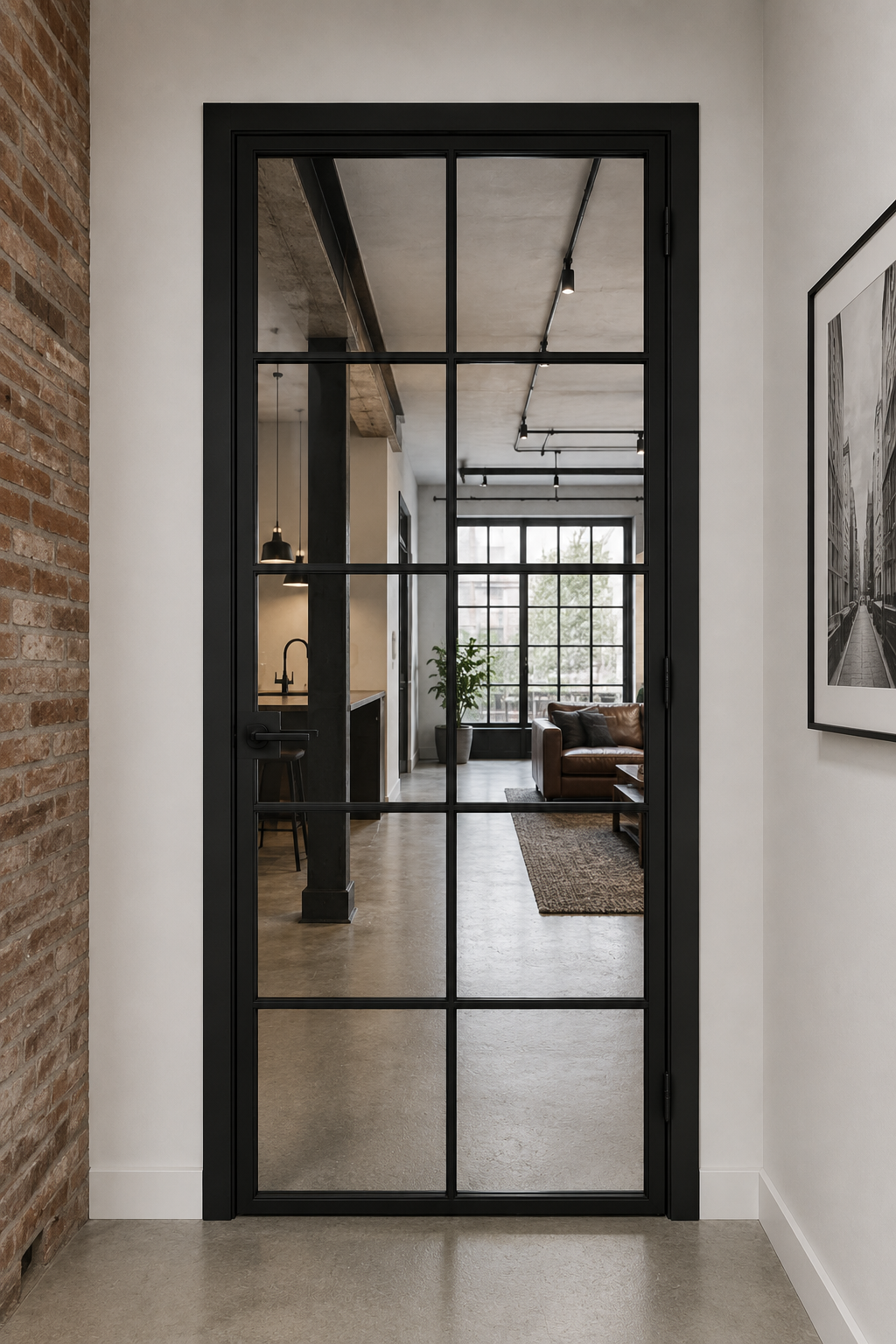 Trying bold interior doors before you commit
